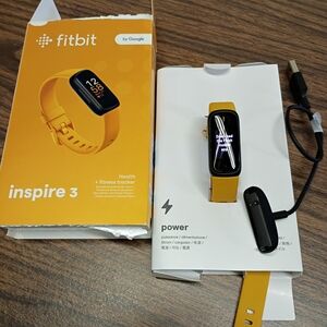 Fitbit Inspire 3 Smartwatch - Yellow